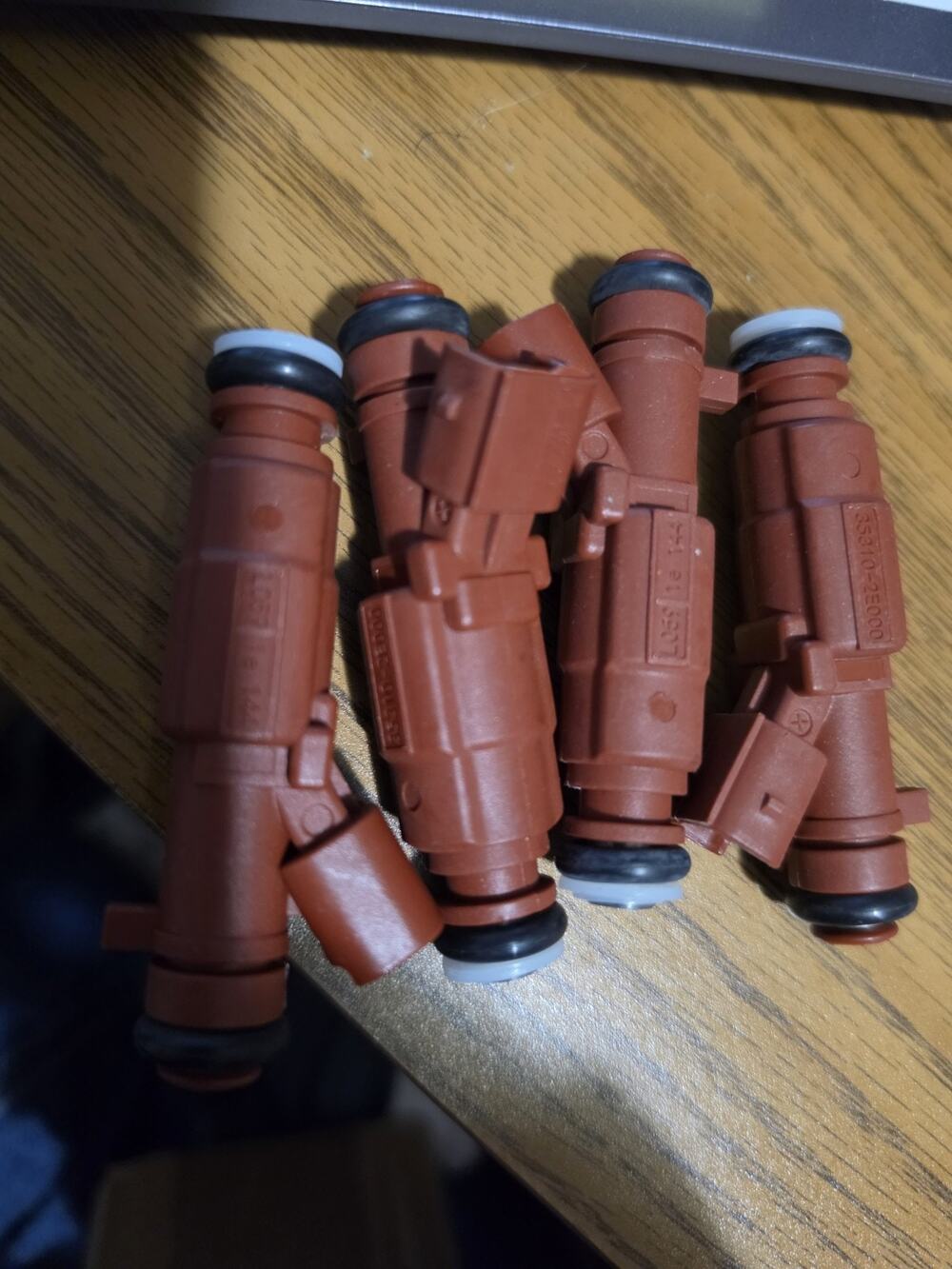 35310-2E000 Fuel Injector 4PCS 12 Holes Compatible with Hyundai Elantra Kona NIB